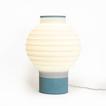 Asian Lantern Vintage Traditional Plant-Based PLA 3D Printed Dimmable LED Table Lamp - JONATHAN Y